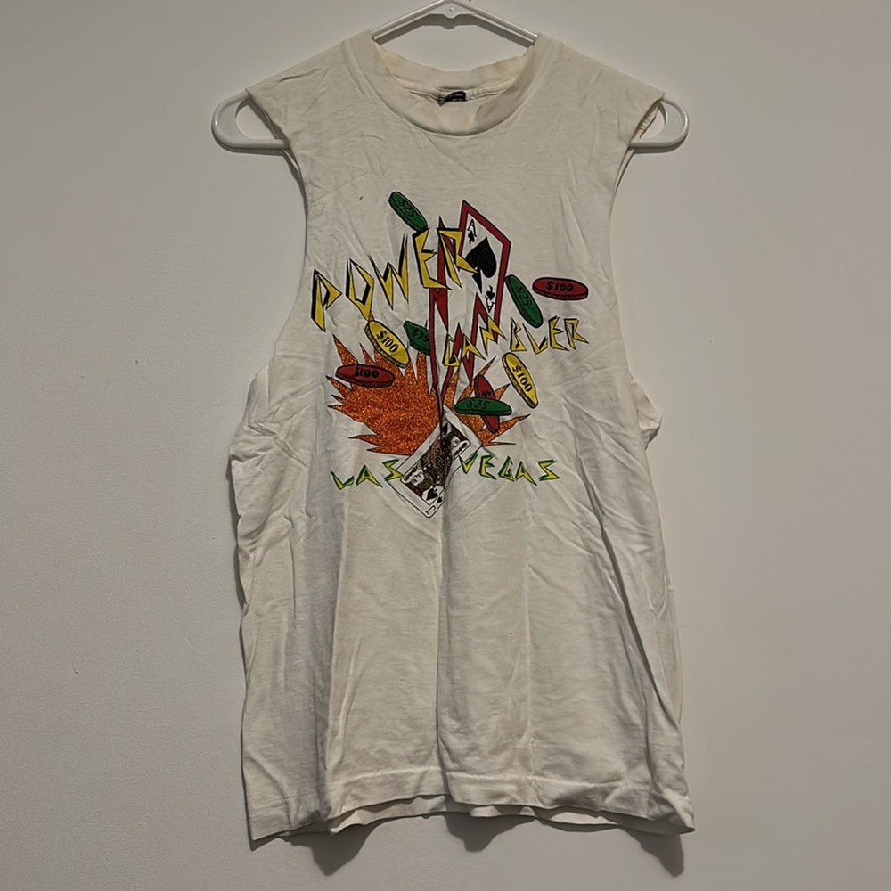 True Vintage Las Vegas Power Gambler Tee